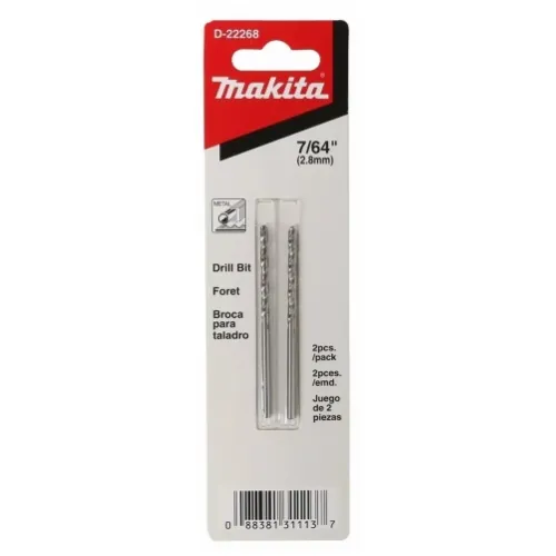 Broca HSS-G 7/64" (2 pzas)